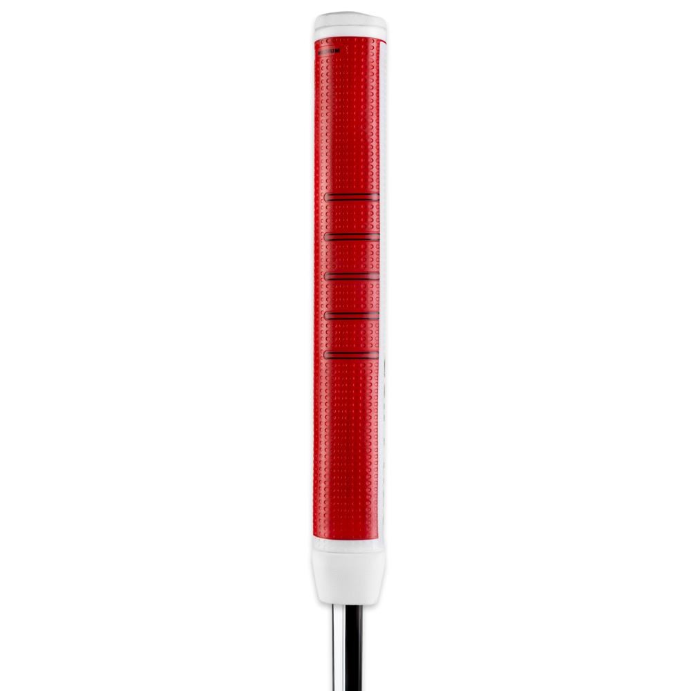 Golf Pride Zero Taper Round Putter Griff, Medium, rot