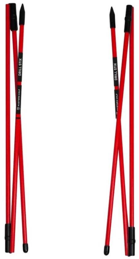 Masters Tri-Fold Drill-Stix 3 Stk, rot