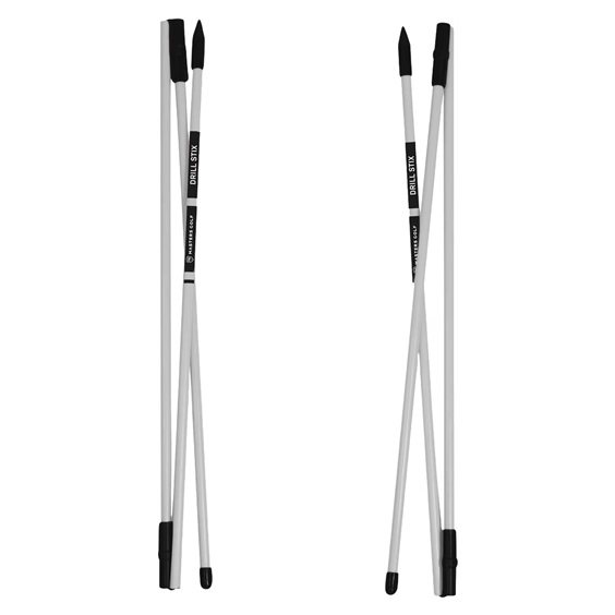Masters Tri-Fold Drill-Stix 3 Stk, weiss