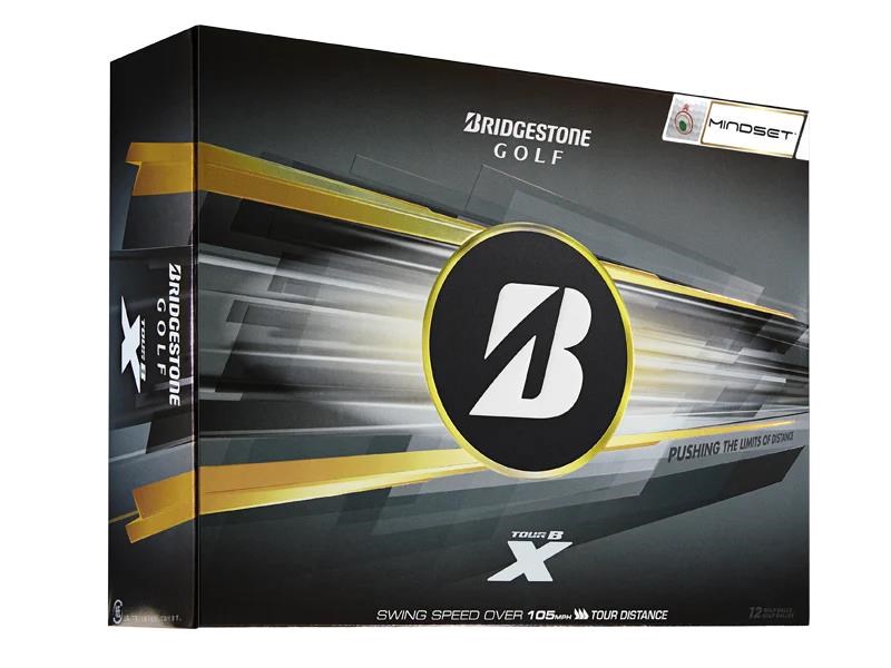 Bridgestone Tour B X Mindset Golfbälle