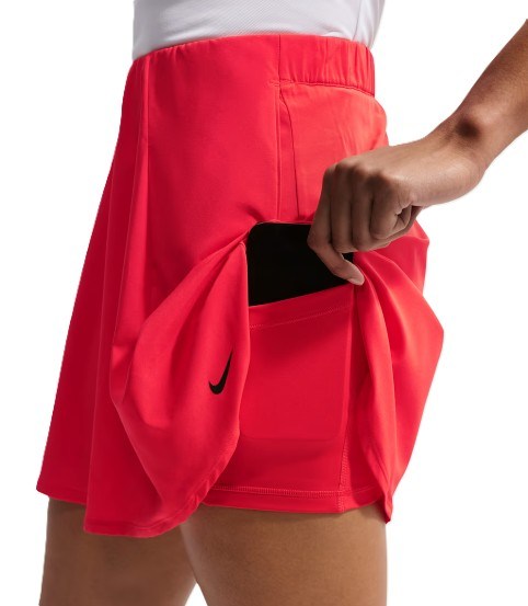 Nike Golf Club Flouncy Golfrock, light crimson