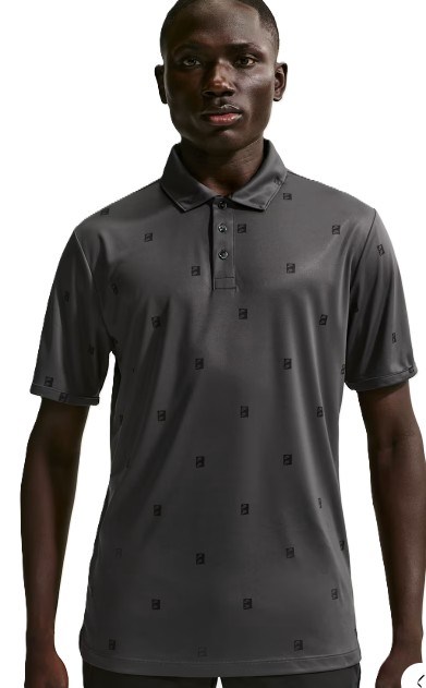 Nike Par Herren Poloshirt, anthracite/black