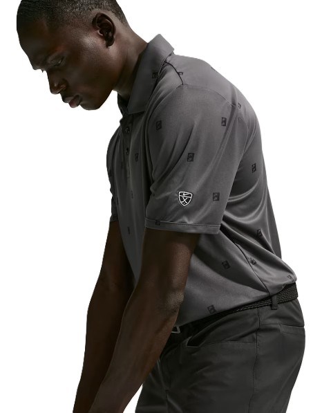 Nike Par Herren Poloshirt, anthracite/black