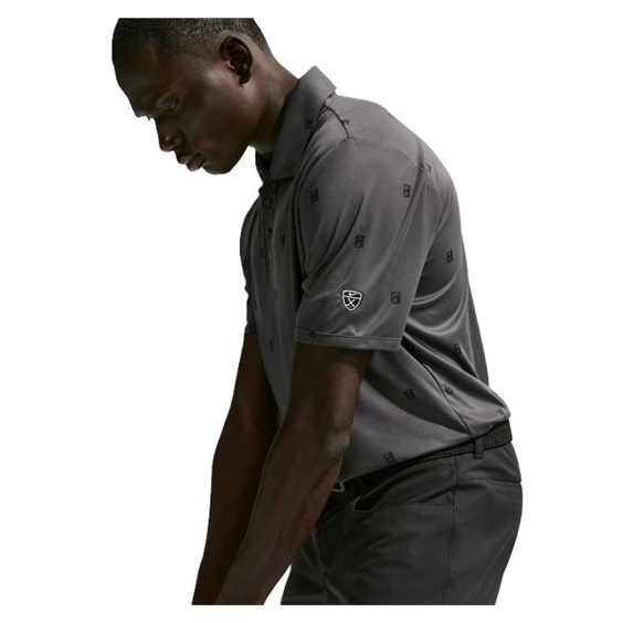Nike Par Herren Poloshirt, anthracite/black