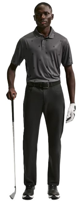Nike Par Herren Poloshirt, anthracite/black