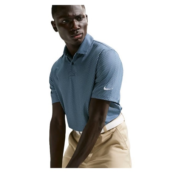 Nike Velocity Dri-FIT Herren Poloshirt, work blue/navy/white
