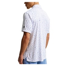 Nike Par Herren Poloshirt, white/work blue
