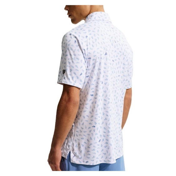 Nike Par Herren Poloshirt, white/work blue