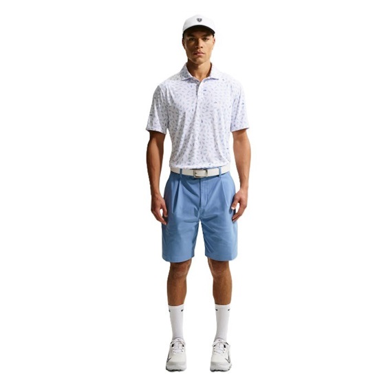 Nike Par Herren Poloshirt, white/work blue