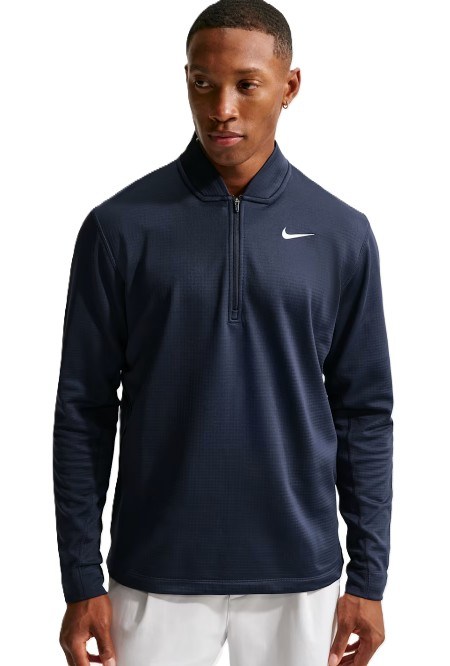 Nike Velocity 1/2-Zip Herren Sweatshirt, dunkelblau