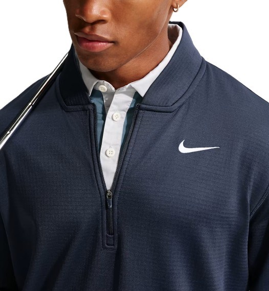 Nike Velocity 1/2-Zip Herren Sweatshirt, dunkelblau