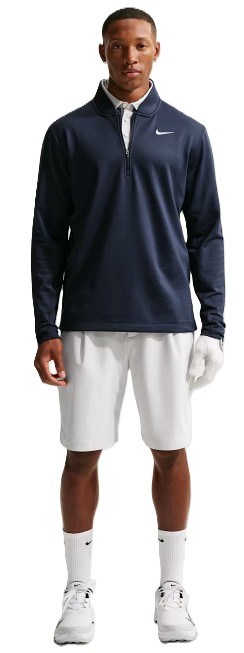 Nike Velocity 1/2-Zip Herren Sweatshirt, dunkelblau