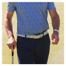 KJUS Amata Stripe Herren Gürtel, alloy