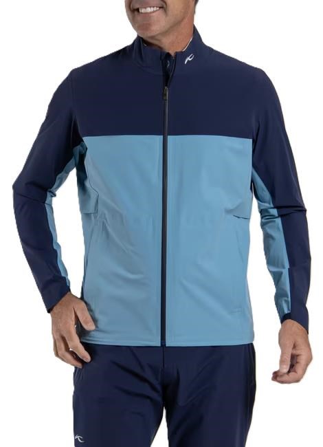 KJUS Rain Rescue 2.0 Herrenjacke, atlanta blau/atlas blau