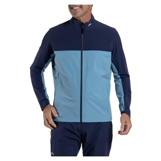 KJUS Rain Rescue 2.0 Herrenjacke, atlanta blau/atlas blau