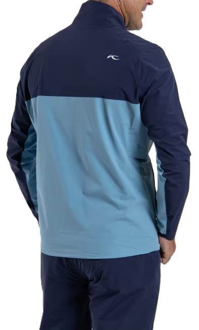 KJUS Rain Rescue 2.0 Herrenjacke, atlanta blau/atlas blau