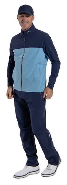 KJUS Rain Rescue 2.0 Herrenjacke, atlanta blau/atlas blau