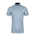 KJUS Lance Printed Herren Poloshirt, riverbank/white