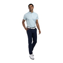 KJUS Lance Printed Herren Poloshirt, riverbank/white
