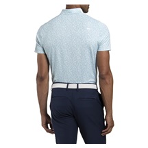 KJUS Lance Printed Herren Poloshirt, riverbank/white