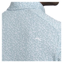 KJUS Lance Printed Herren Poloshirt, riverbank/white