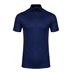 KJUS Lance Printed Herren Poloshirt, atlanta blau