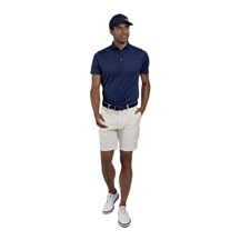 KJUS Lance Printed Herren Poloshirt, atlanta blau