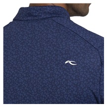 KJUS Lance Printed Herren Poloshirt, atlanta blau