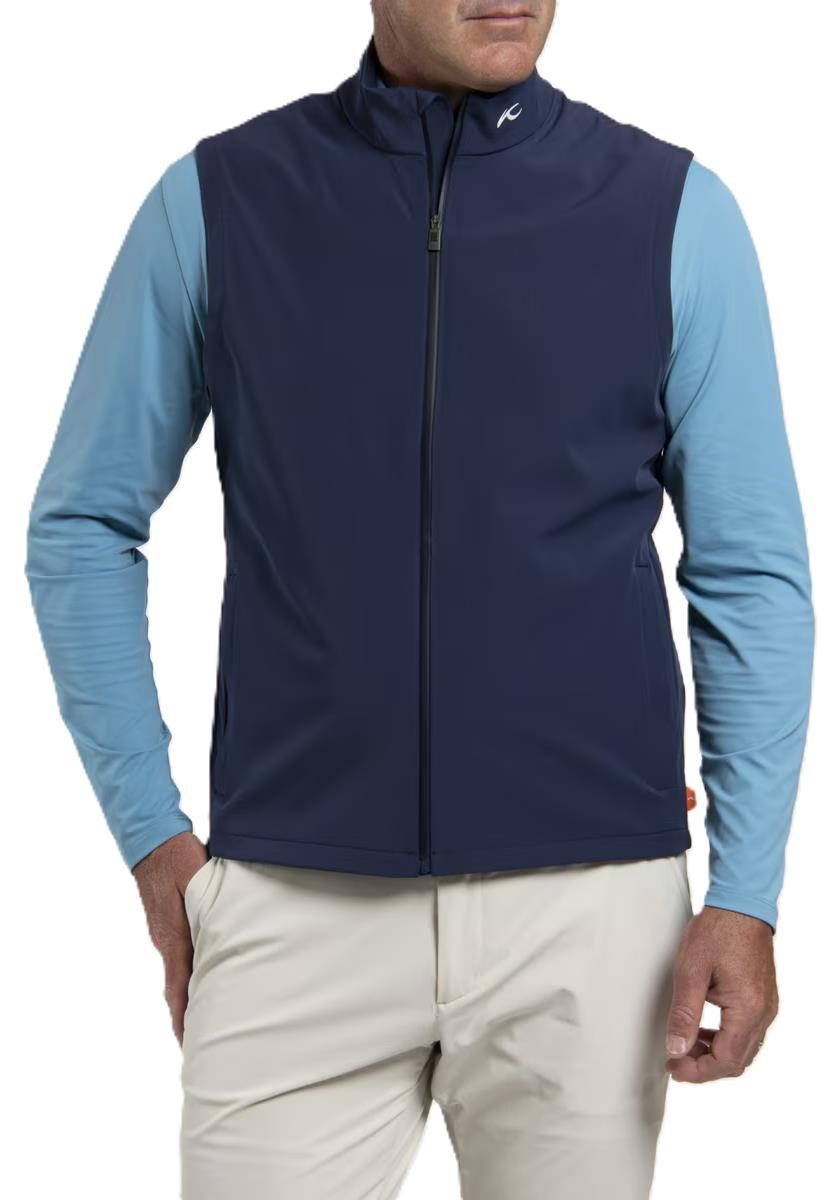 KJUS Downswing Wind Gilet Herren Weste, atlanta blau