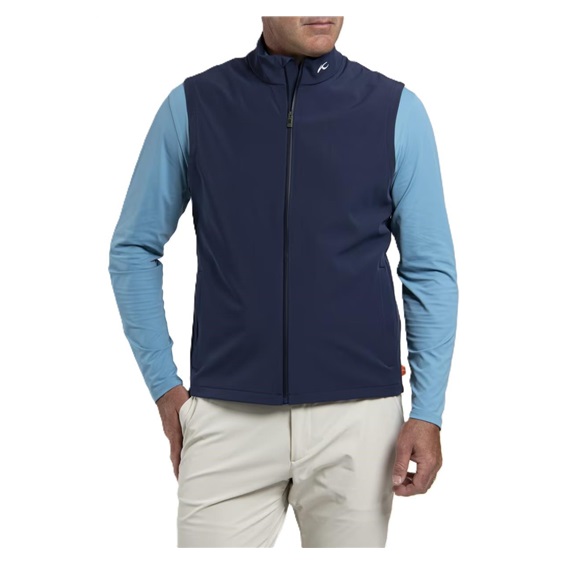 KJUS Downswing Wind Gilet Herren Weste, atlanta blau