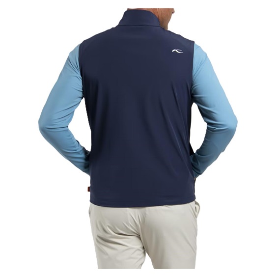 KJUS Downswing Wind Gilet Herren Weste, atlanta blau