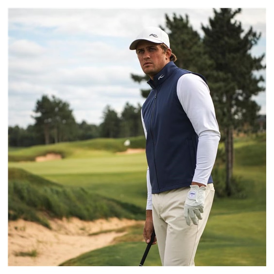 KJUS Downswing Wind Gilet Herren Weste, atlanta blau