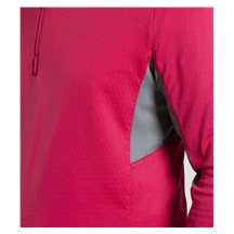 KJUS Hydraulic Midlayer Half-Zip Herren Sweatshirt, rhubarb/pewter