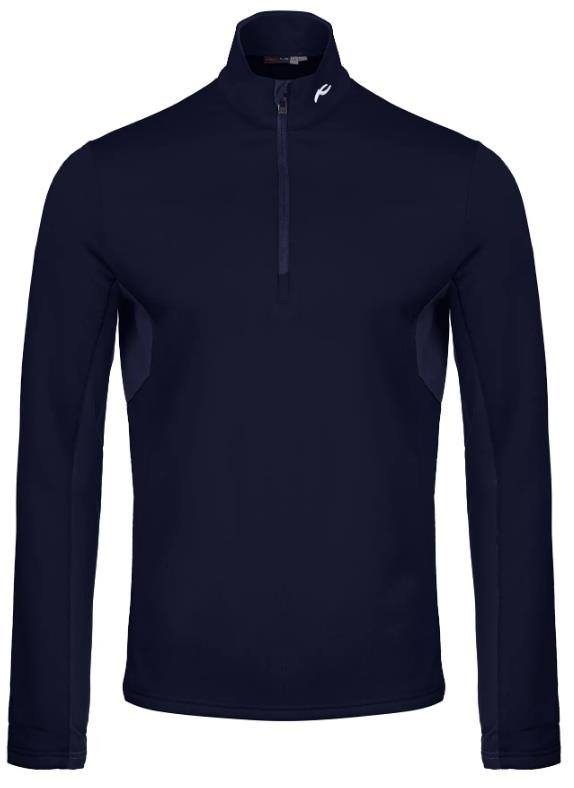KJUS Hydraulic Midlayer Half-Zip Herren Sweatshirt, atlanta blue