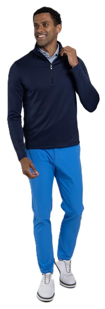 KJUS Hydraulic Midlayer Half-Zip Herren Sweatshirt, atlanta blue