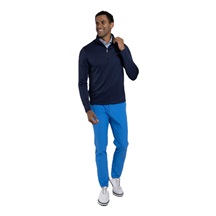 KJUS Hydraulic Midlayer Half-Zip Herren Sweatshirt, atlanta blue