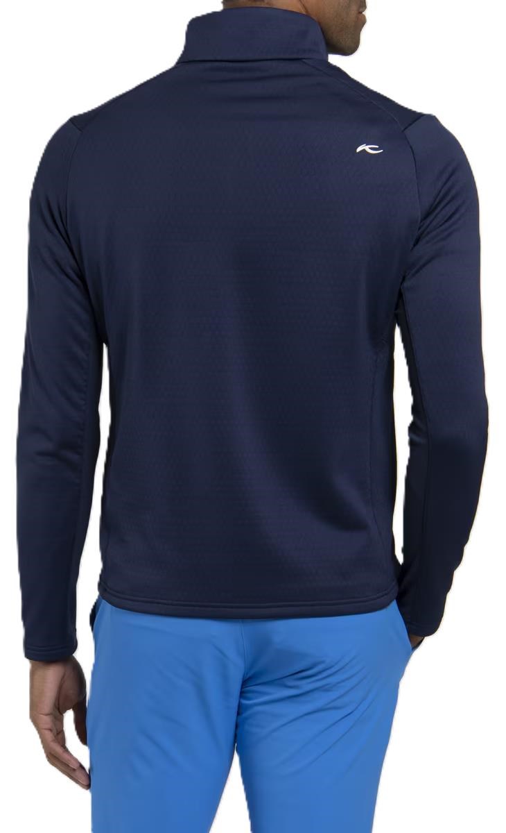 KJUS Hydraulic Midlayer Half-Zip Herren Sweatshirt, atlanta blue