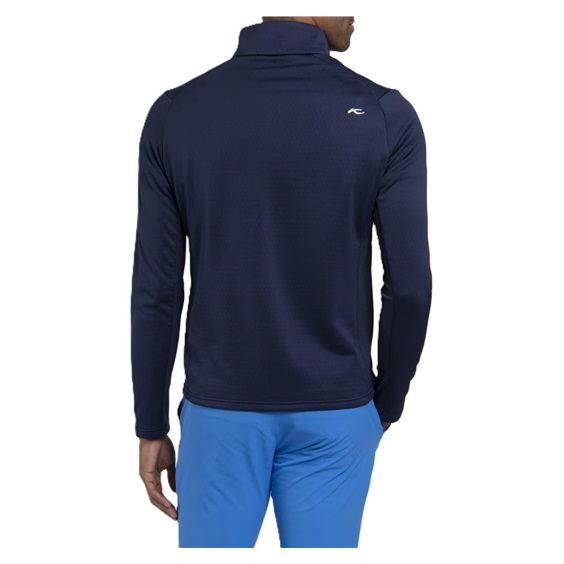 KJUS Hydraulic Midlayer Half-Zip Herren Sweatshirt, atlanta blue