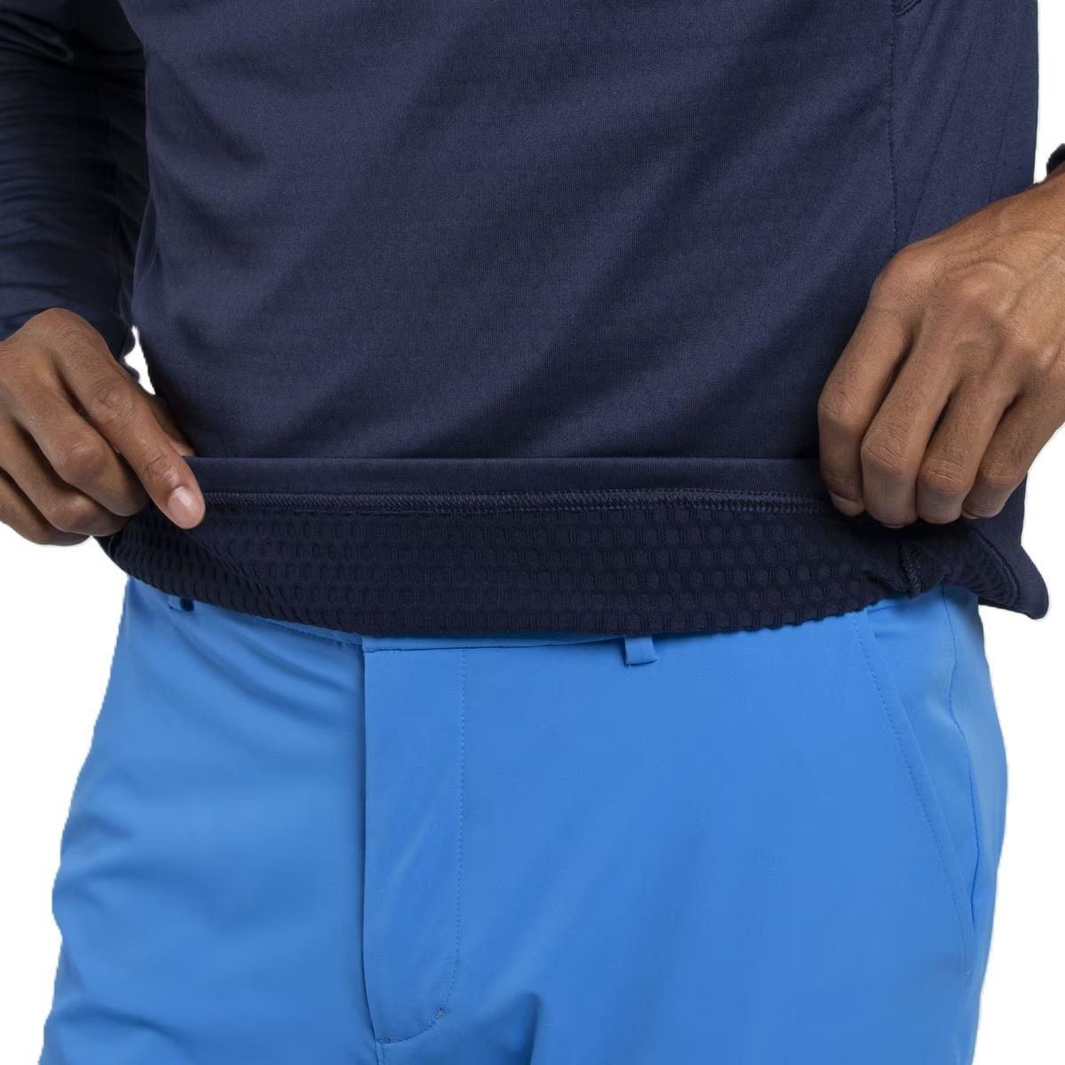 KJUS Hydraulic Midlayer Half-Zip Herren Sweatshirt, atlanta blue