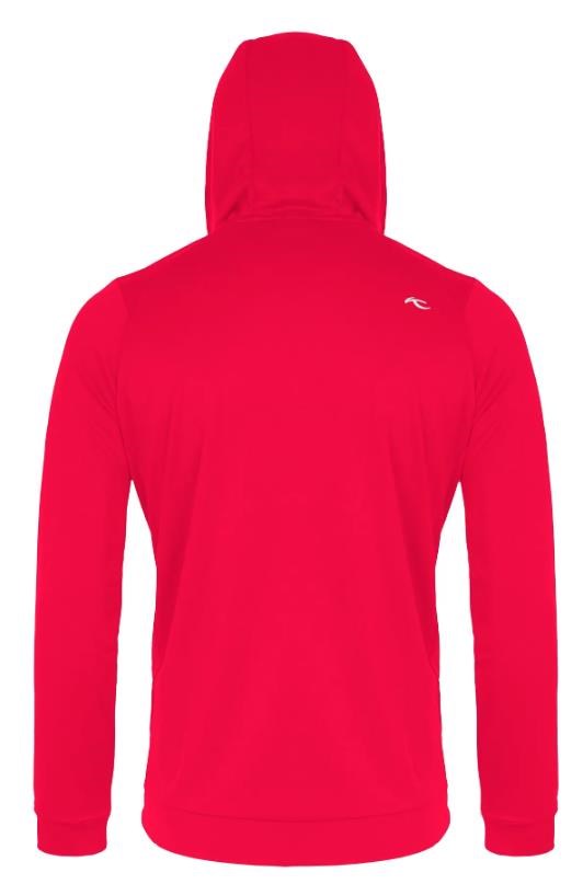 KJUS Kallen Hooded Midlayer  Herren Sweatshirt, rhubarb