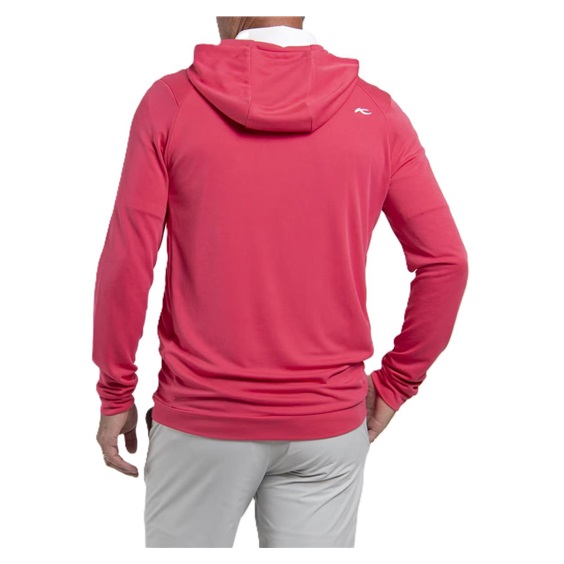 KJUS Kallen Hooded Midlayer  Herren Sweatshirt, rhubarb