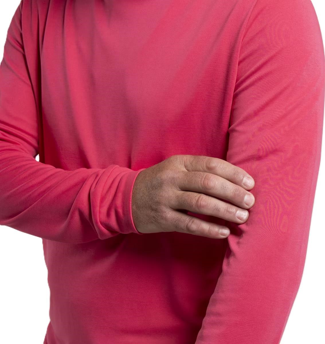KJUS Kallen Hooded Midlayer  Herren Sweatshirt, rhubarb