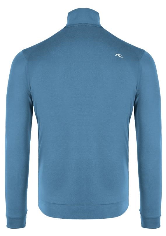 KJUS Kallen Half-Zip Herren Sweatshirt, atlas blau