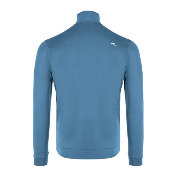 KJUS Kallen Half-Zip Herren Sweatshirt, atlas blau