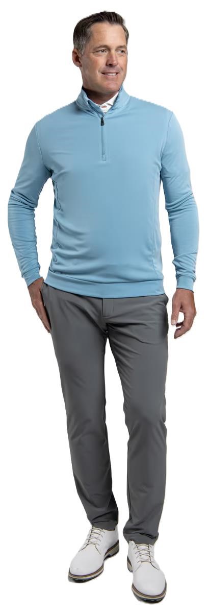 KJUS Kallen Half-Zip Herren Sweatshirt, atlas blau