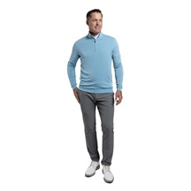 KJUS Kallen Half-Zip Herren Sweatshirt, atlas blau