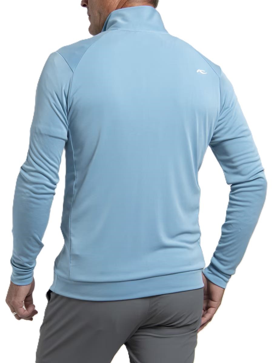 KJUS Kallen Half-Zip Herren Sweatshirt, atlas blau