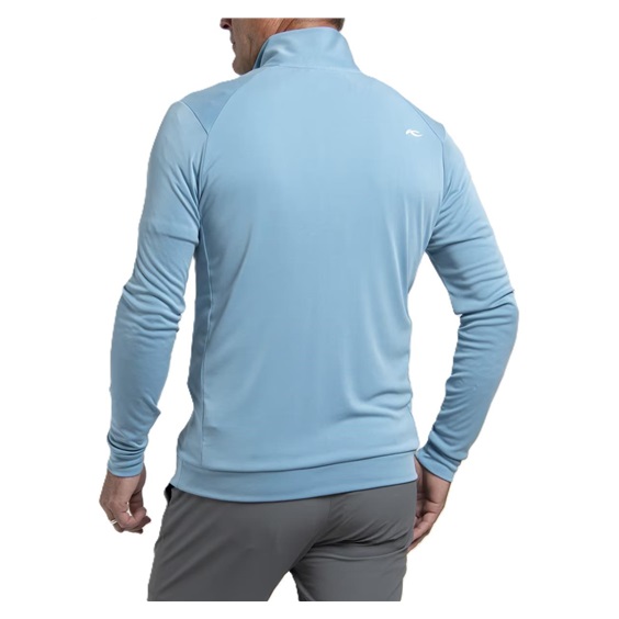 KJUS Kallen Half-Zip Herren Sweatshirt, atlas blau