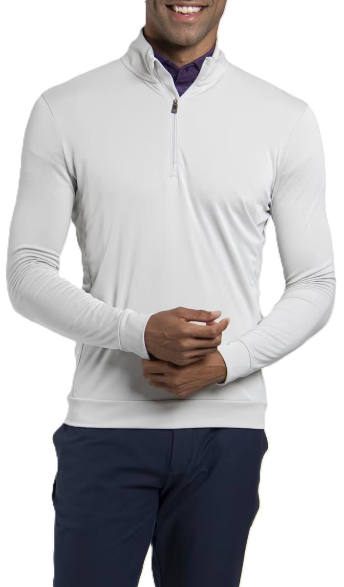 KJUS Kallen Half-Zip Herren Sweatshirt, alloy