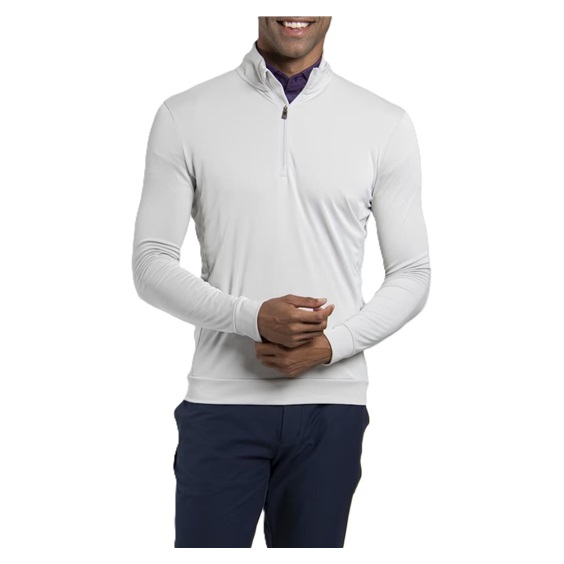 KJUS Kallen Half-Zip Herren Sweatshirt, alloy